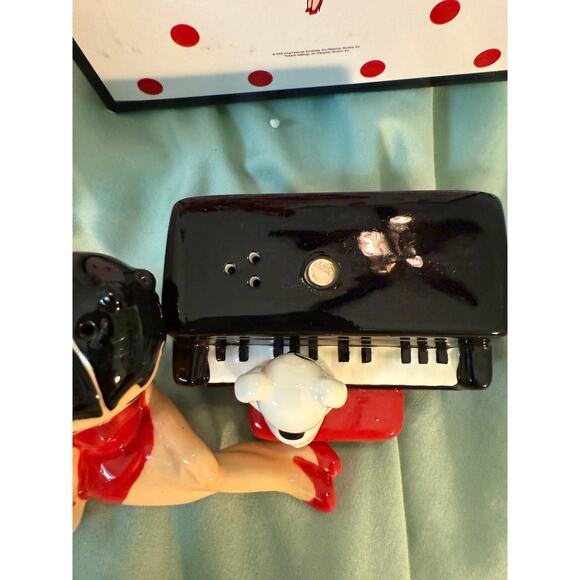 Betty Boop Figurine Sitting on Piano with Pudgy Dog Westland Giftware w/ Box - Picture 4 of 5